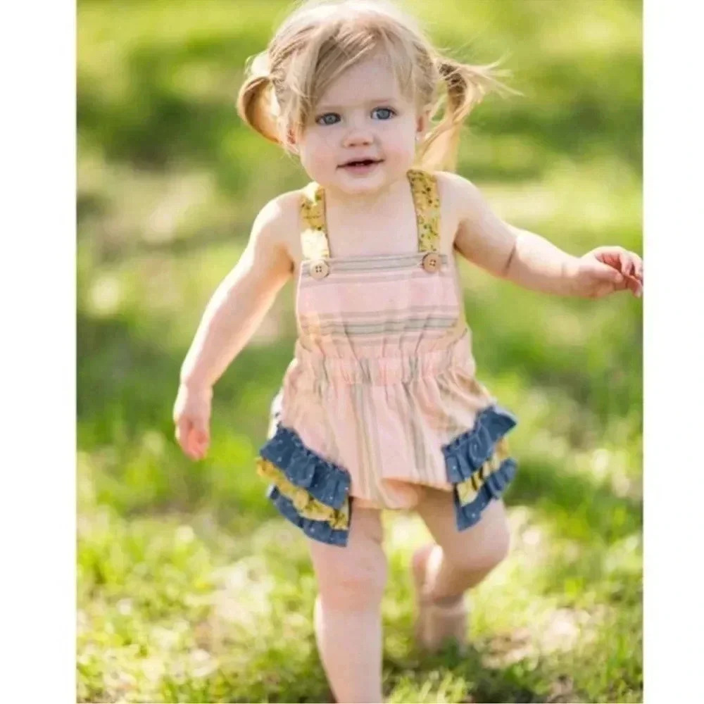 Matilda Jane | Joanna Gaines | Garden Romper | 6-12 M